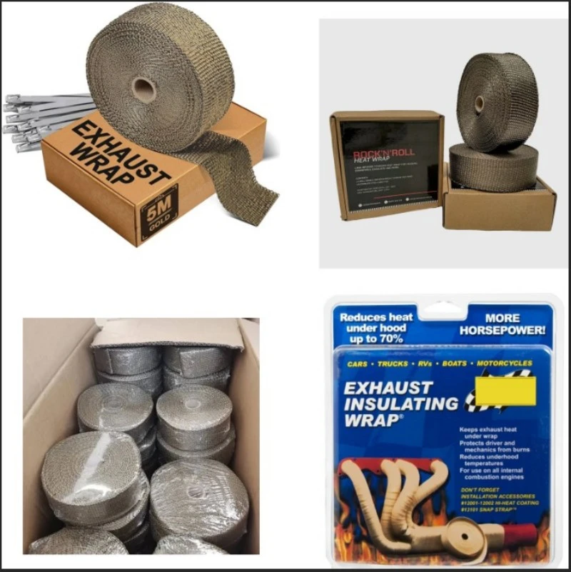 Custom Service for Basalt Exhaust Wrap