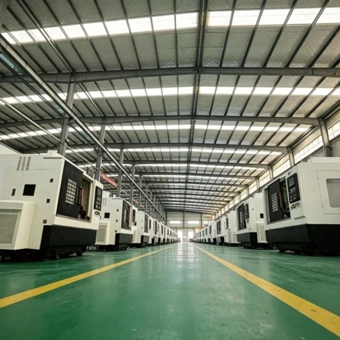 Display images of equipment for M12x1.5 spherical-seat wheel bolts: cold heading machine, machining center, and stamping equipment.