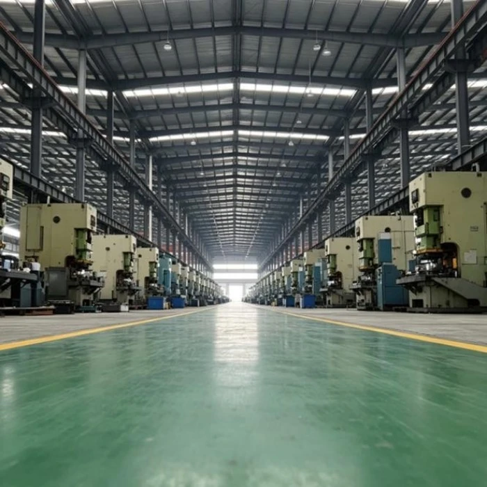 On-site photos of 5S management in the M12x1.5 spherical-seat wheel bolt workshop.